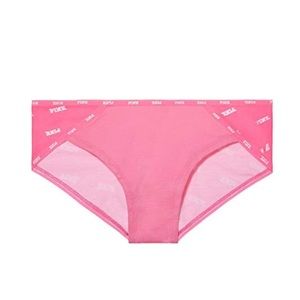 New Victoria’s Secret PINK Mini Logo Hipster Panty - Large